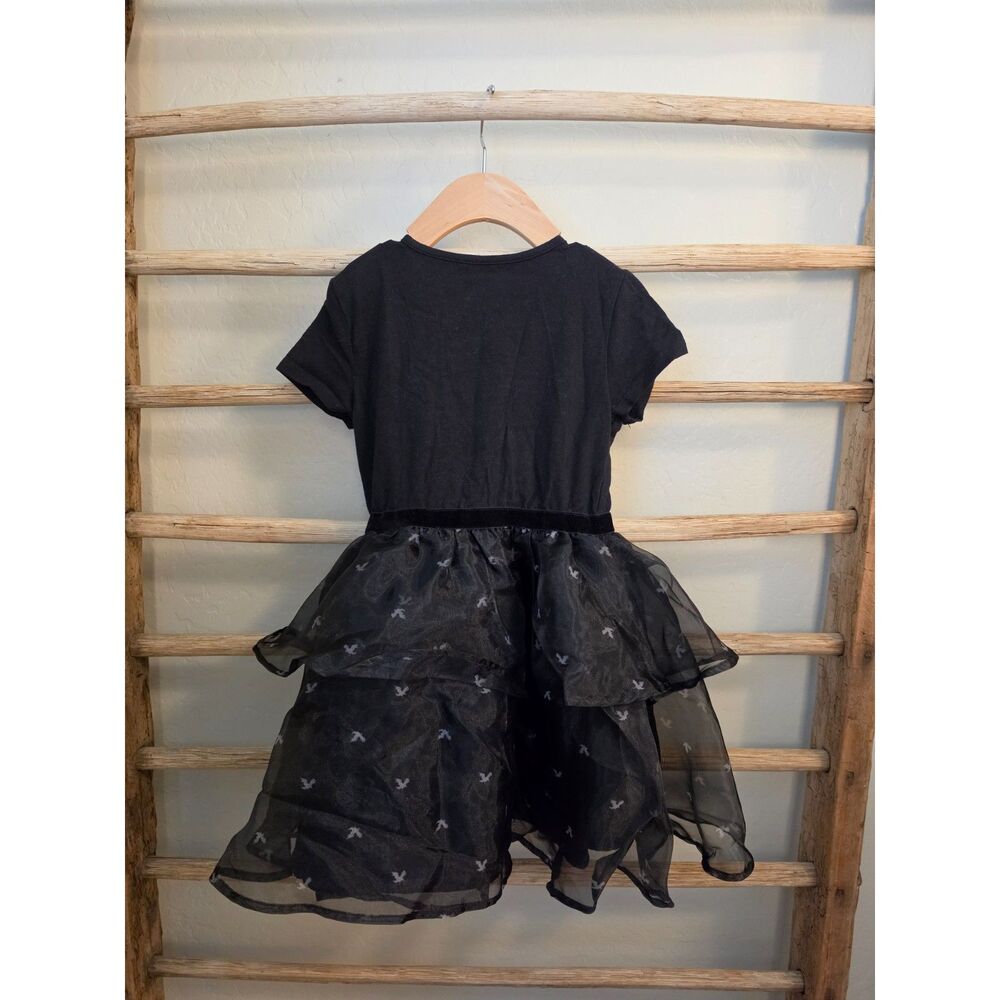 Wednesday Nevermore Academy Girls Dress XS 4/5 Halloween Costume Addams